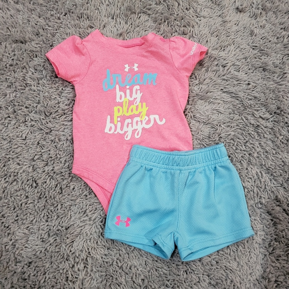 Under Armour Onsie & Shorts Set